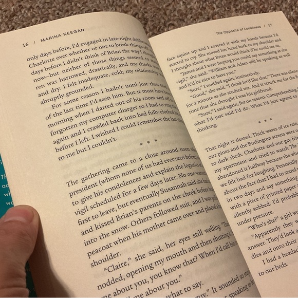 5 for $25 - The Opposite of Loneliness Essays and Stories Marina Keegan Books - Picture 10 of 13
